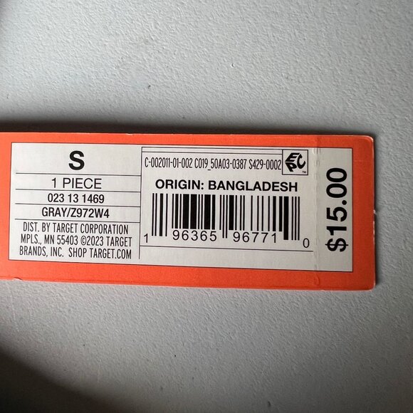 Colsie Women's Casual Corset Gray Small - Picture 8 of 9